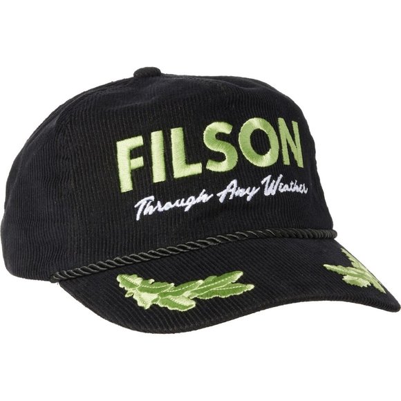 Filson Other - FILSON Rope Forester "Through Any Weather" Corduroy Cap/Hat One Size Black $65